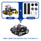 Acebott Smart Robot Tank Car Kit, 4Wd Remote Control Car Compatible With Arduino Ide, Electronic Programming Project/Stem Educat