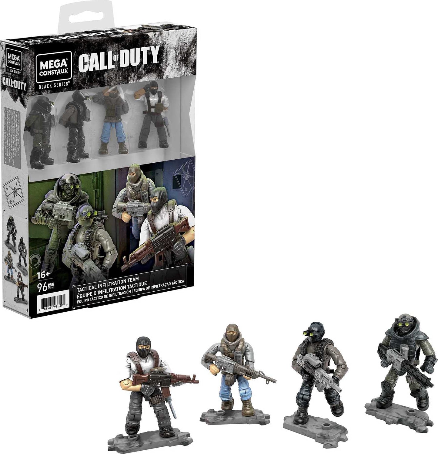 Mega Construx Call of Duty Tactical Infiltration Team  Multi (GYF91)  16 years and up  86 pieces