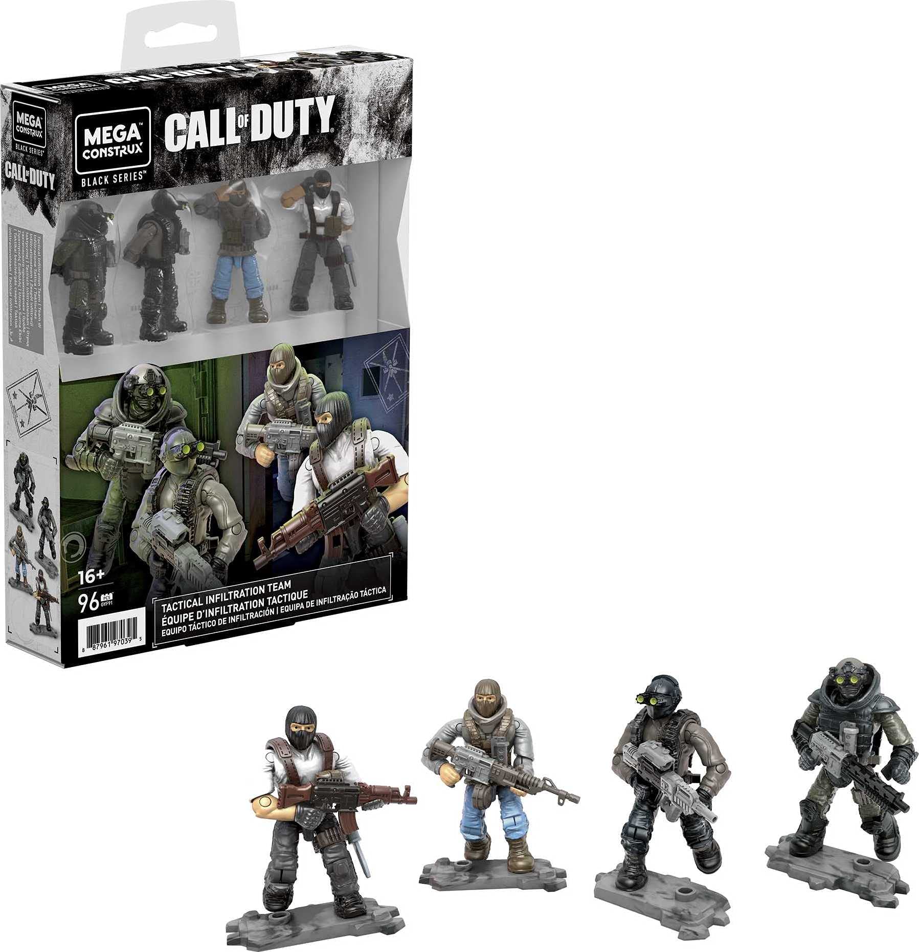 Mega Construx Call of Duty Tactical Infiltration Team  Multi (GYF91)  16 years and up  86 pieces