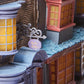 Enesco Harry Potter Diagon Alley Light Up Book Holders Bookends, 7.25 Inch, Multicolor, Resin, Model 6008334