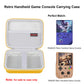 Elonbo Carrying Case for RG40XXV / RG405V Retro Handheld Game Console  Android Retro Handheld Gaming Travel Storage Cover Bag Linux System Games Organizer Holder  Mesh Pocket fits Cables  Yellow