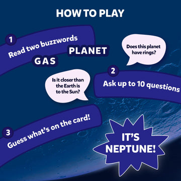 Skillmatics Card Game - Guess In 10 Nasa Space, Perfect For Boys, Girls, Kids & Families Who Love Educational Toys, Travel Games, Gifts For Ages 8, 9, 10 And Up
