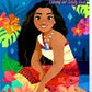 Bendon Disney Princess Coloring Books Bundle Set - Moana, Frozen, Encanto - Paper - Kids Activity