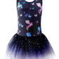 Eqsjiu Fancy Leotards For Girls Gymnastics With Skirt Size 9-10 Years Old Unicorn Mermaid Sparkly Sparkles