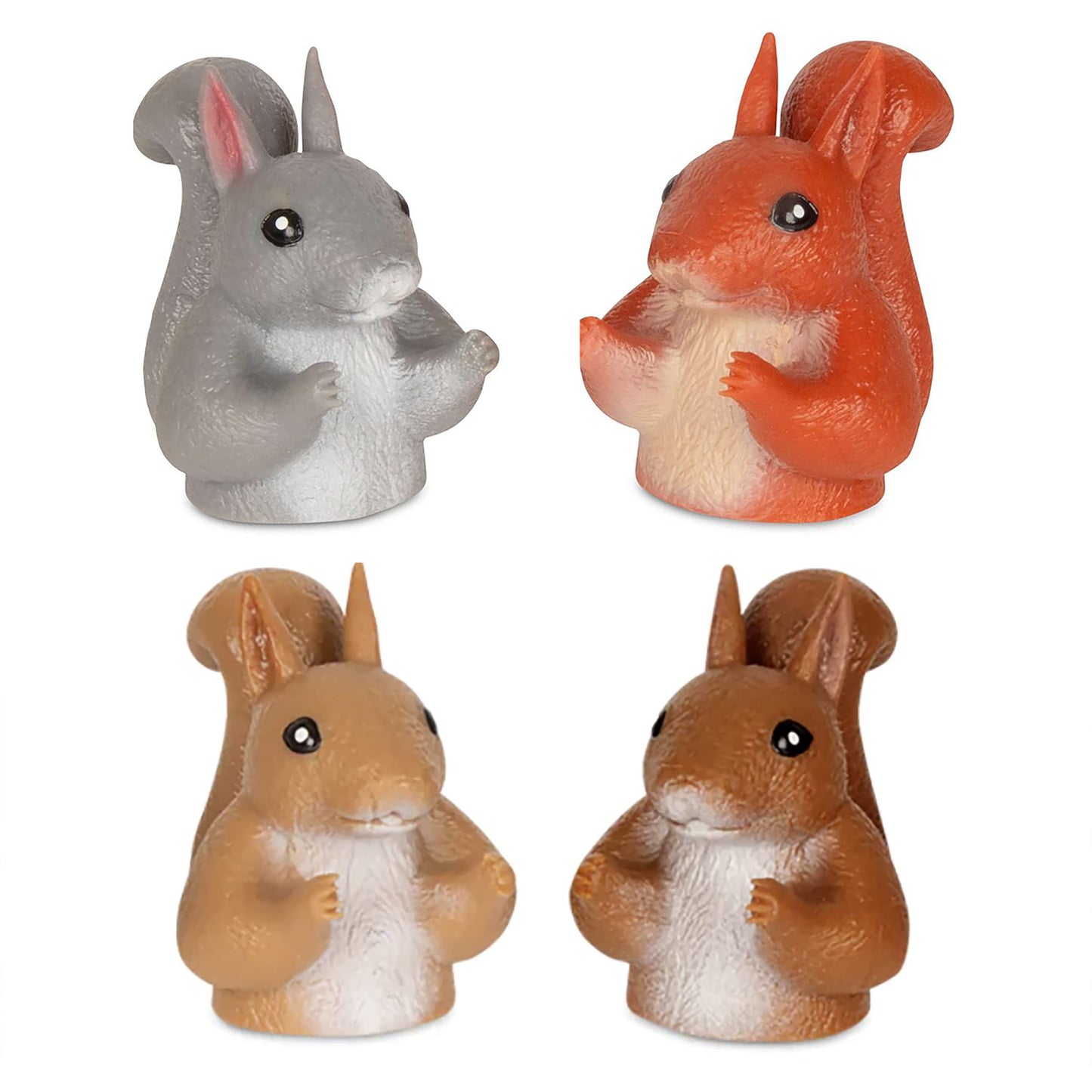 Mcphee Archie Finger Squirrels - Finger Puppets