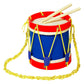 Lyla Kids Marching Drum Set 22Cm Wooden Kids Drum For Party Kindergarten Birthday