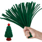 100PCS Dark Green Pipe Cleaners