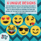 Sculpt Pro Fuse Beads Super Value Kit - 3600 Emoji Smiley Faces, 6 Colors, Small DIY Arts & Crafts Set for Kids
