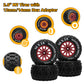2.8'' Rc Tires With 12Mm/14Mm Hex Adapter 1/10 Scale Rc Truck Tires Rc Wheels And Tires Set For Traxxas Arrma Rustler Stampede 4
