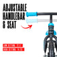 Madd Gear Balance Bike For Toddlers - 18 Month To 4 Years - No Pedal Lightweight Training Bicycles - Adjustable Seat And Maintenance Free 10 Inch Airless Tires - Great Birthday Gift (Black/Blue)