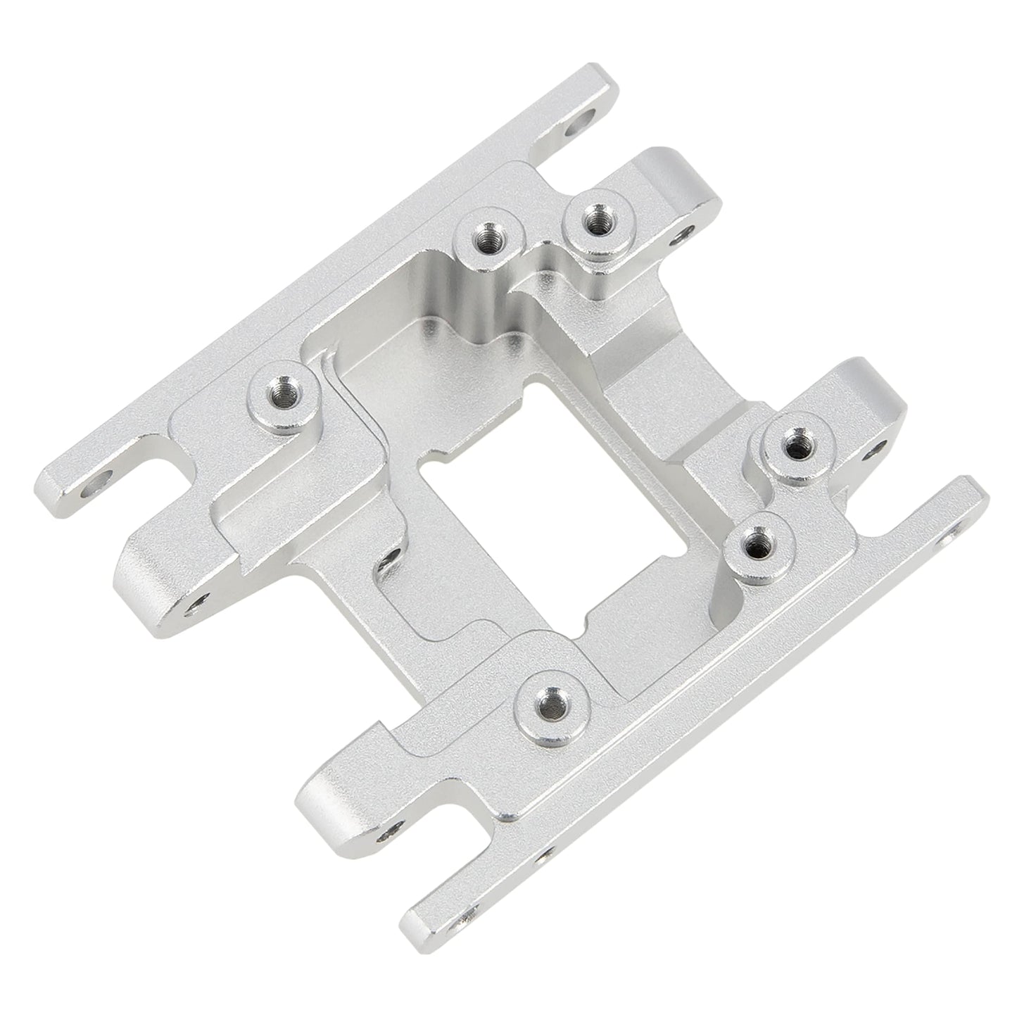 MEUS RACING TRX4M Skid Plate Transmission Plate for TRX4M Defender, Bronco etc.,Silver