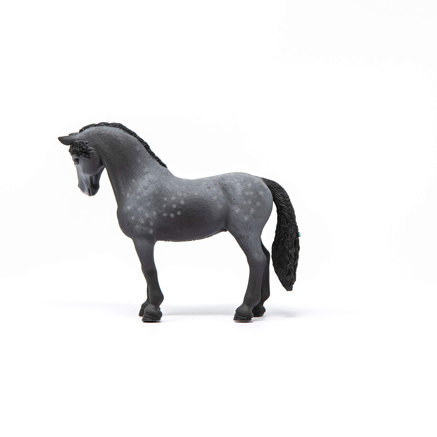 Schleich Horse Club Pura Raza Española Stallion Mare Figurine - Detailed Horse Toy With Dappled Gray Coat, Durable For Education And Imaginative Play For Boys And Girls, Gift For Kids Ages 5+