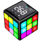 Xinbeiya Rechargeable Game Handheld Cube, 15 Fun Brain & Memory Game With Score Screen, Cool Toys For Kids, Christmas Birthday Gifts For Boys Girls Aged 6-12+ Years Old, Toy Gift Idea For Kids(Black)