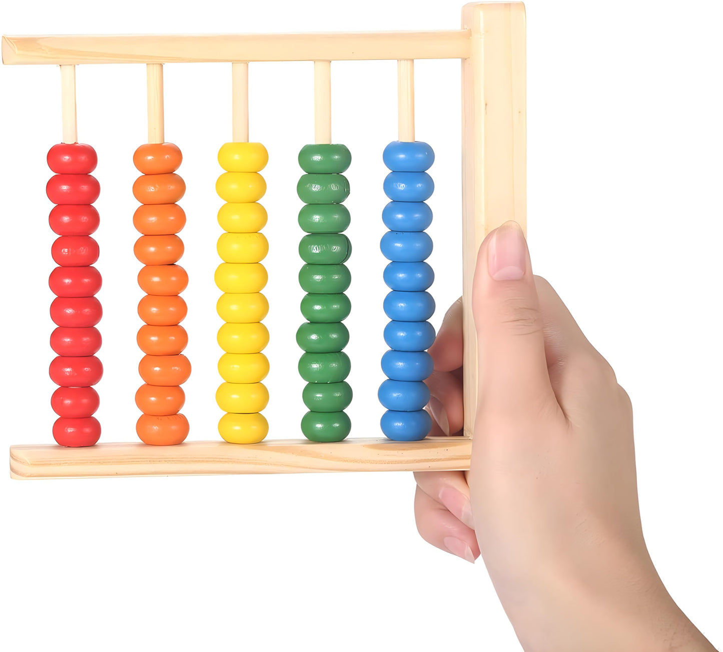 Magikon Miniature Counting Frame,5 Rows,Learning Mathematics Abacus