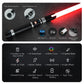 DAMIENSABER Upgrade Xenopixel 3.0 Motion Control Light Saber, Smooth Swing with Light Sabers 34 Sound Fonts Infinite Color Chang