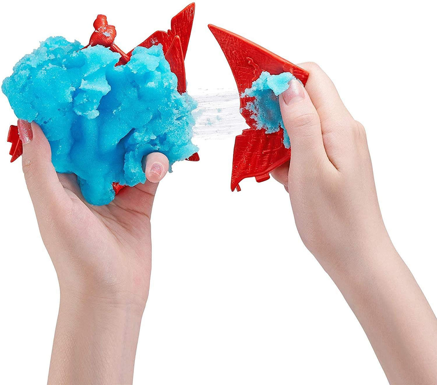 ZURU SMASHERS Dino Ice Age Raptor Surprise Egg - Blue, Over 25 Surprises, Collectible Dinosaur Toy, Model 7455D