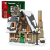 Mould King 16049 Christmas Cottage Building Blocks Kit  Christmas Village Snow House Building Model  Xmas Decoration Gifts Toys for Girls and Boys  Kids/mature-themed (766 PCS)
