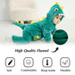 Tonwhar Kid'S And Toddler'S Costume Baby Animal Outfit Baby Boys' Girls' One-Piece Rompers Jumpsuit(3-6M,Green Dinosaur)