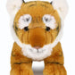 Ice King Bear Baby Tiger Stuffed Animal 10 Inches Cute Plush Toy (Brown)