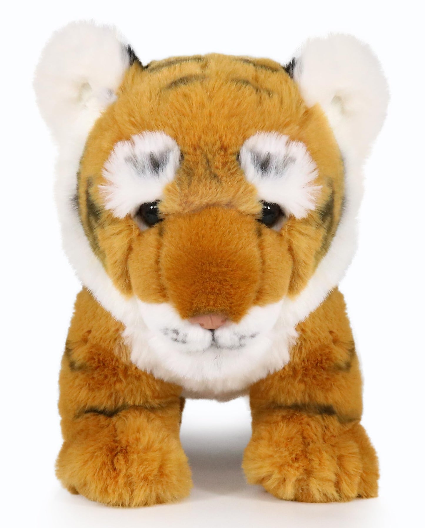 Ice King Bear Baby Tiger Stuffed Animal 10 Inches Cute Plush Toy (Brown)