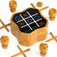 Freecat Tic Tac Toe Game, 3-In-1 Electronic Handheld Games Console For Kids Memory Growth, Portable Puzzle Travel Games,Board Ga