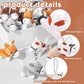 Hungdao 36 Pcs Horse Plush Stuffed Animals Bulk 3.15 Inch Cattle Horse Party Favors Realistic Stuffed Animals Stuffed Mini Plush Pets Toy For Farm Themed Birthday Party Gift Keychain