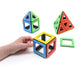 Polydron Kids Magnetic Educational Construction Set - Multicolored - Development Creative Building Kit - Geometry 3D Toy - 3+ Years - Pack Of 32