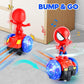 Toys For Boys 4-6,Dancing Robot Sensory Toy Car With Colorful Flashing Lights & Music,Fun Birthday Christmas Stocking Stuffing G