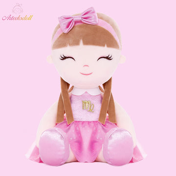 Arteeksdoll Baby Girl Gifts Plush Dolls Constellations Zodiac Doll Birthday Gift 17 Inches Virgi