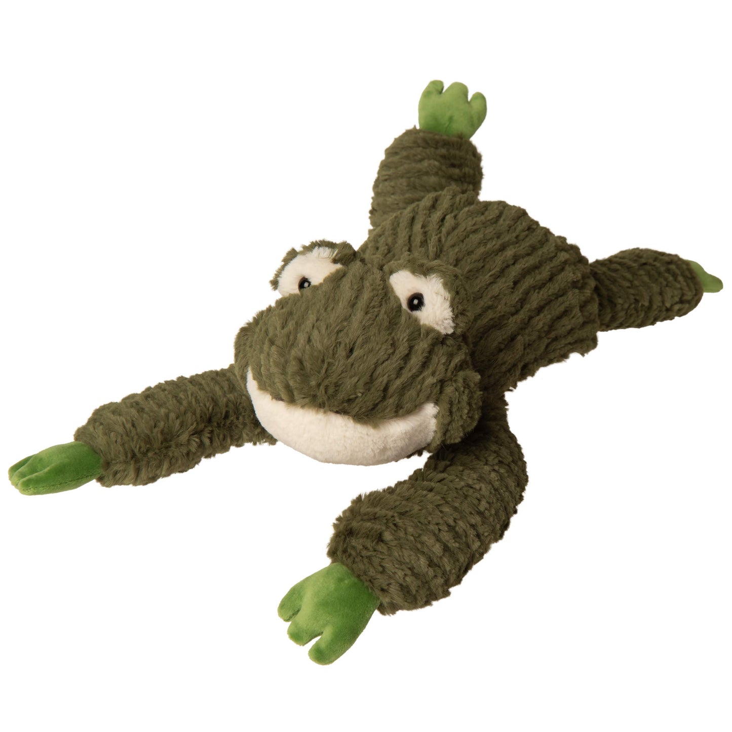 Mary Meyer Frog Stuffed Animal Cozy Toes Toy, 17-Inches, Soft Polyester Material, Model 27120