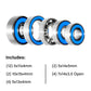 Winter Evening - for Axial Capra Currie F9 | Front and Rear Axle (24 Pcs Bearings Kit)