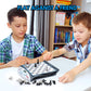 LEVEROAM Electronic Chess Set with Voice Teaching, Magnetic Board for Beginners & Advanced Players, Grey/White