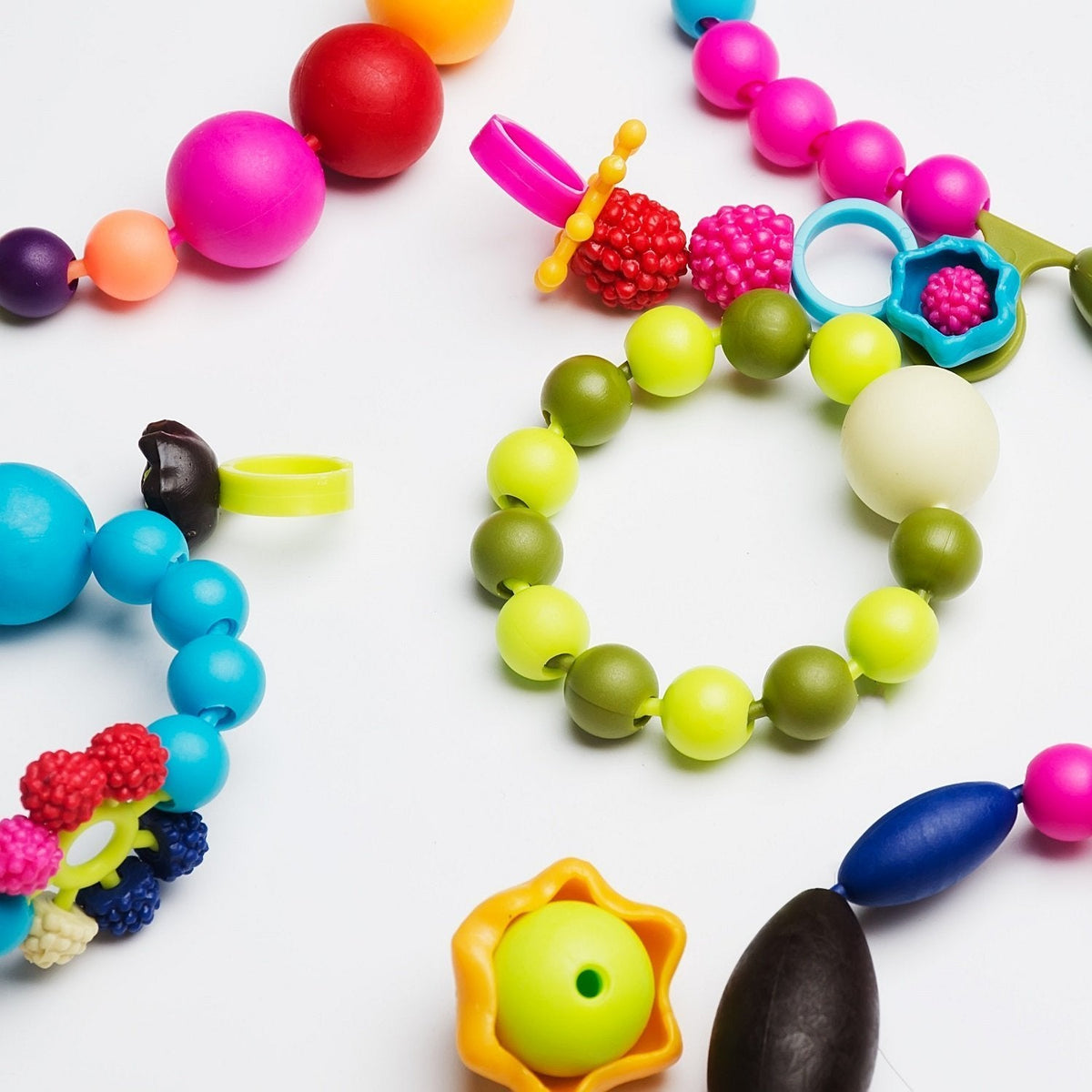 Necklace Bracelet Creativity Snap Set