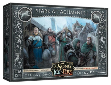 Cmon A Song Of Ice And Fire Tabletop Miniatures Game Stark Unit Attachments Box I - Enhance Your Stark Units! Strategy Game For