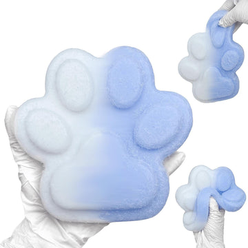 Big Cat Paw Squishy 5.5 Inch Large Size Squishies Squeeze Toys Pinch Family Squishy Cute Soft Silicone Giant Cats Paw Tangcii Fidget Stress Relief Sensory Toys