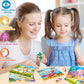 Puzzles For Kids Ages 4-6, 10 Pack Of 20 Piece Wooden Jigsaw Puzzles For Toddlers Ages 3-5 Jigsaw Puzzle For Toddler Children Le