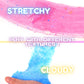 Toysbutty 2 Slime Pack Clear Crystal Slime & Cloud Slime Kit For Girls Boys, Create With Kids Fairy Tales Theme, Premade Slime M