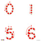 Play22 Magnetic Drawing Board - Stem Educational Learning Numbers Kids Letter Board - Writing Board For Kids Erasable - Magnetic Doodle Board - Best Gift For Kids (Numbers)