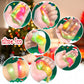 25 Pack Christmas Slime Party Favors For Kids, Galaxy Slime Bulk Diy Stress Relief Putty Toy With A Beautiful Card And Fun Slime
