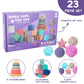 Umyqaq Baby Toys 6-12 Months, 3 In 1 Montessori Toys For Babies 6-12 Months, Incl Stacking Building Blocks & Soft Infant Teethin