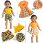 Hoakwa American 18 Inch Doll Clothes - 18 Inch Doll Clothes Accessories Fit American Dolls, 7 Set American Doll Outfits Dress, 18' American Doll Clothes And Accessories With Hat (Not Include The Doll)