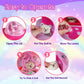 Tingingyuli Claw Machine For Kids,Unicorn Mini Vending Machines Candy Grabber Prize Dispenser Pink Toys For Girls,Electronic Arc