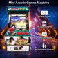 Mini Arcade Games Machine - 156 Retro Games Console Playable - 2.8 Inch Screen Handheld Gaming Device Support Av Output - Electr