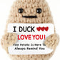 Letken Birthday Gifts For Women Positive Potato Christmas Stocking Stuffers (I Duck Love You)