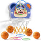 Temi Indoor Mini Basketball Hoop For Toddlers Kids Boys Age 2 3 4 5 6, Toddlers Basketball Hoop With 4 Balls & Electronic Scoreboard, Toddler Boys Toys, Christmas Toys Gifts For 3 4 5 6 Year Old Boys