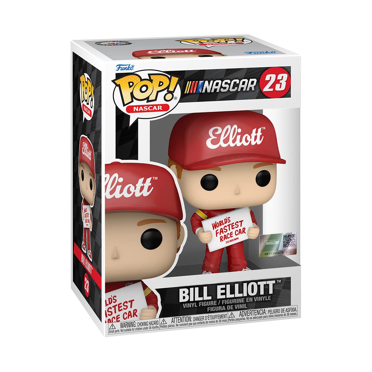Funko Pop! Nascar: Bill Elliott - Collectable Vinyl Figure - Gift Idea - Official Merchandise - For Kids & Adults - Sports Fans