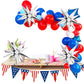 Funtoob Silver Star Balloons Metallic Star Foil Balloons Silver Star Cone Balloons Starburst Balloon Spike Balloons For Birthday