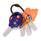 B. toys LucKeys Interactive Toy Car Keys - Blue, Small, Plastic, Model BX1930Z, Lights & Sounds for Babies & Toddlers 10+ Months