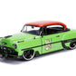 Jada Toys 1: 24 1953 Chevy Bel Air Hard Top W/Poison Ivy Figure, Green