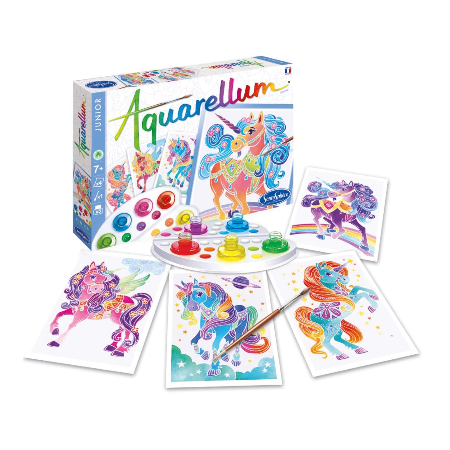 Sentosphre Aquarellum Junior - Unicorns